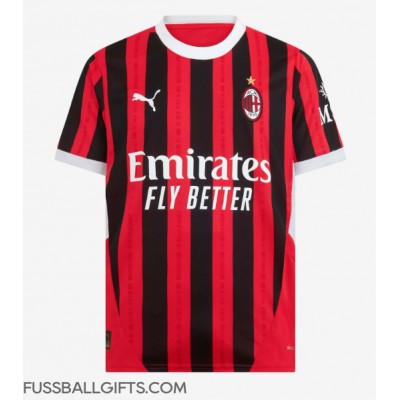 AC Milan Alvaro Morata #7 Fußballbekleidung Heimtrikot 2024-25 Kurzarm AC Milan Alvaro Morata #7 Fußballbekleidung Heimtrikot 2024-25 Kurzarm
